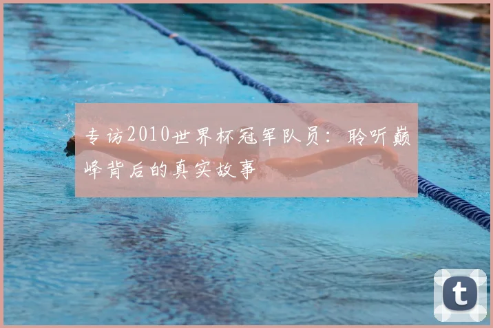 专访2010世界杯冠军队员：聆听巅峰背后的真实故事